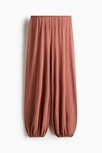 Jersey balloon trousers