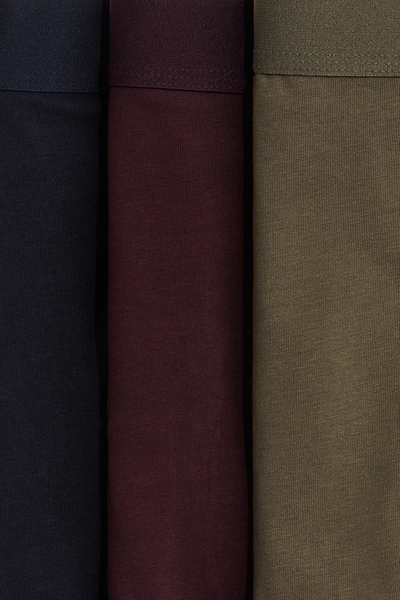 Lot de 3 caleçons boxeurs Lycra🅫 mi-longs