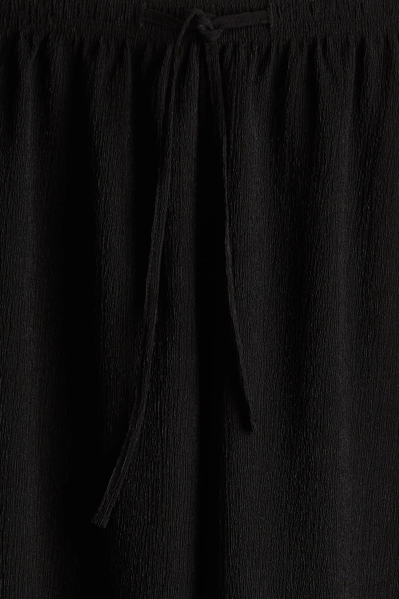 Textured Jersey Drawstring Pants