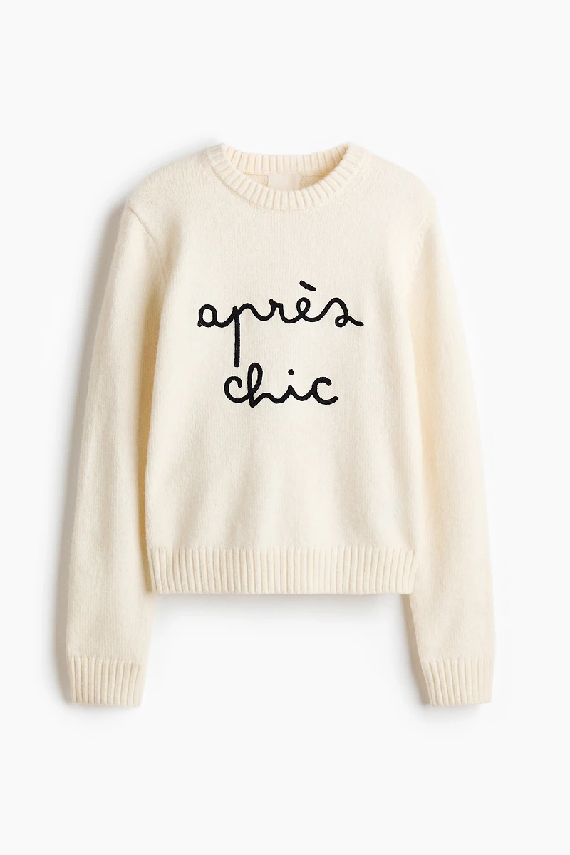 Jacquard-Motif Sweater