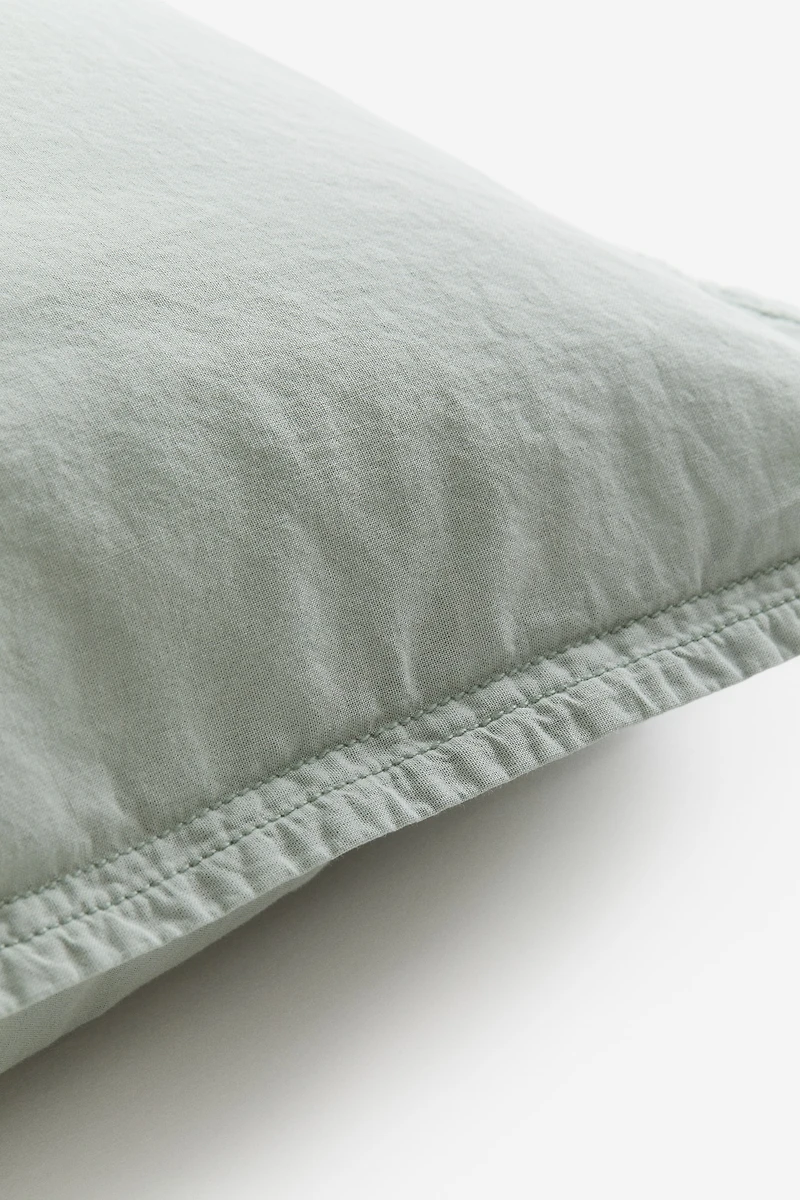 Washed Cotton Pillowcase