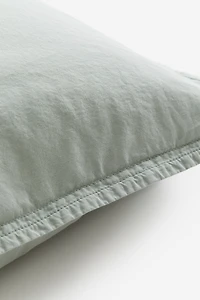 Washed Cotton Pillowcase