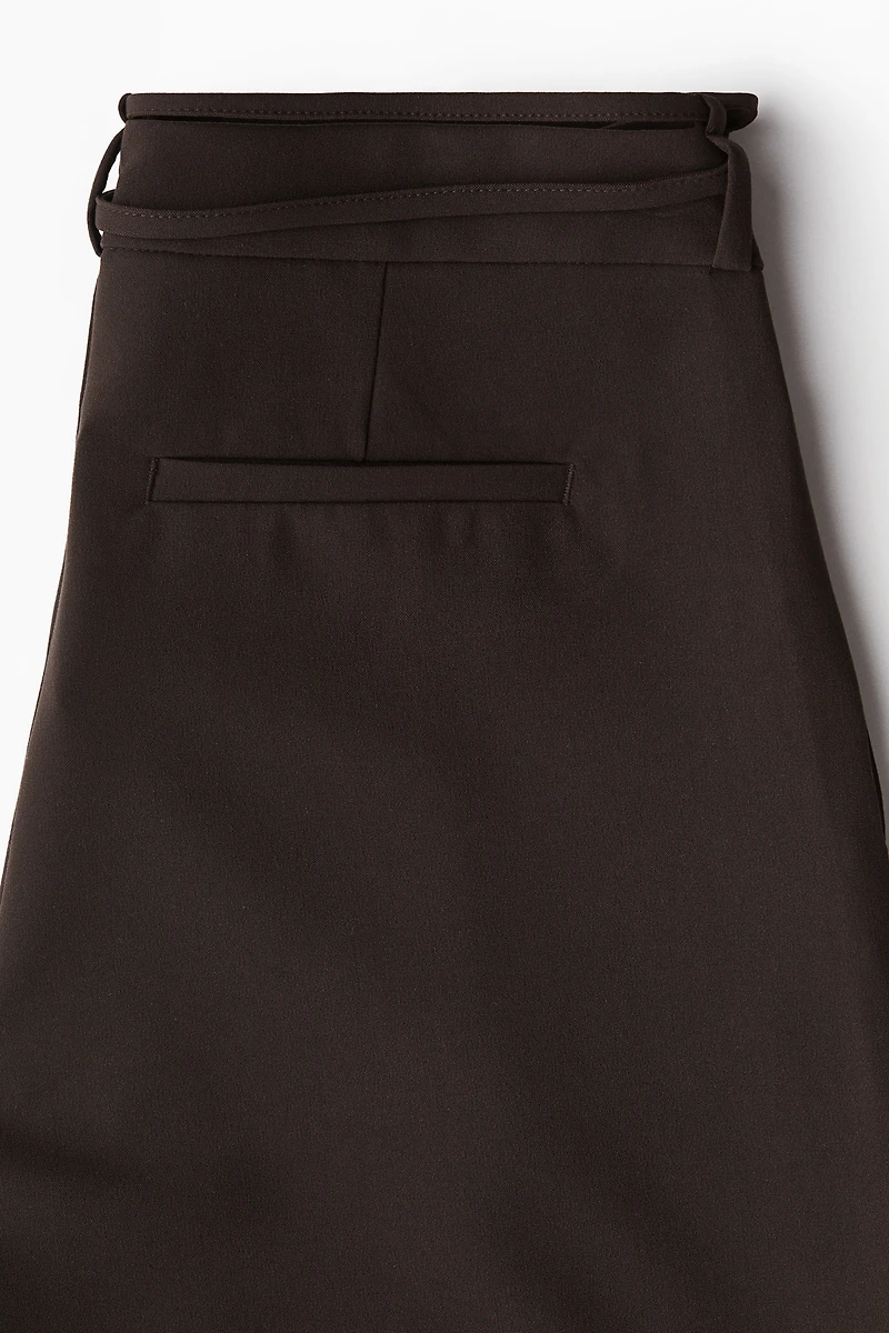 Belted Dress Pants