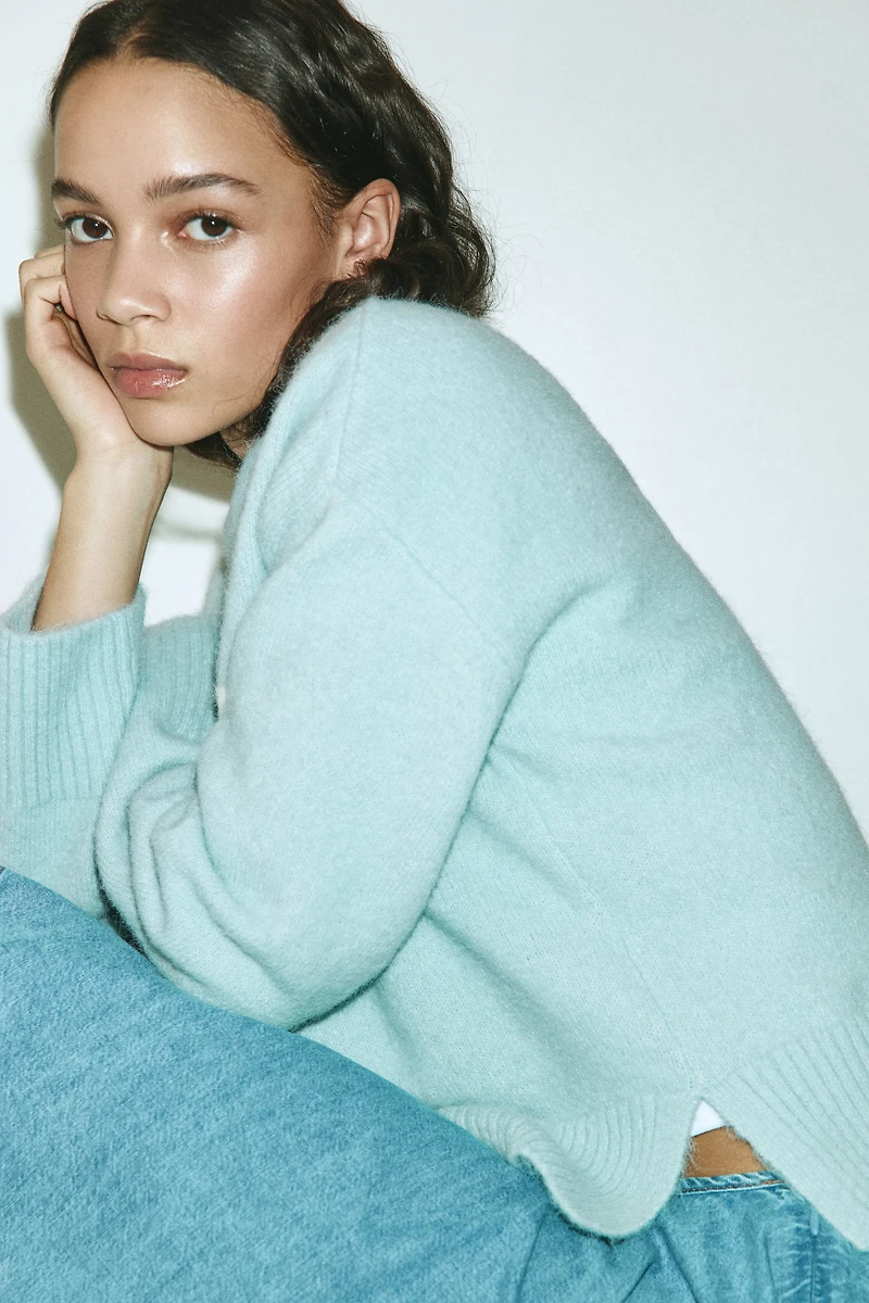 Jacquard-Motif Sweater