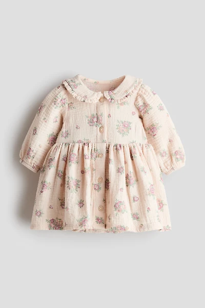 Cotton Bodysuit Dress