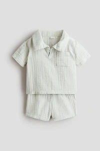 2-piece cotton muslin set