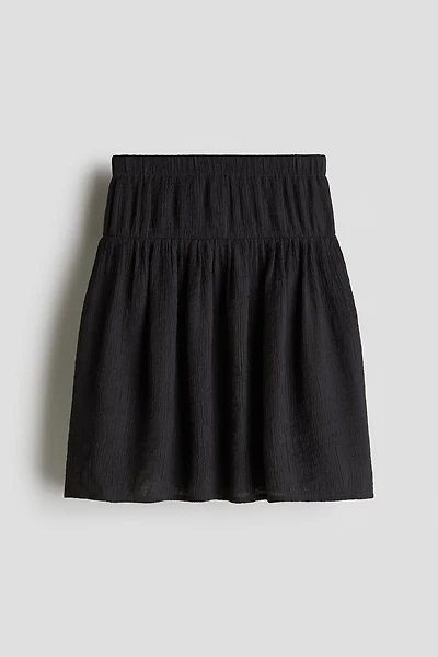 Crinkled Chiffon Skirt