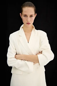 Double-Breasted Blazer