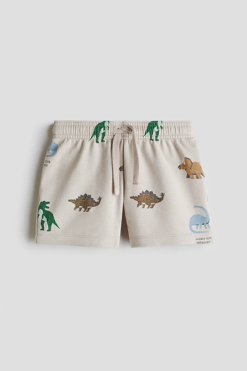 Short en molleton de coton