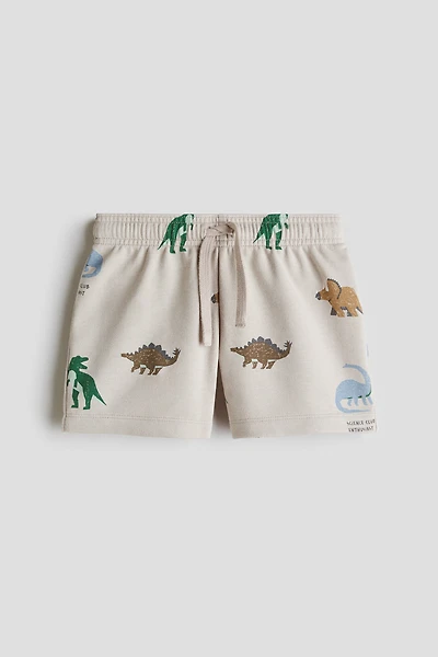 Short en molleton de coton