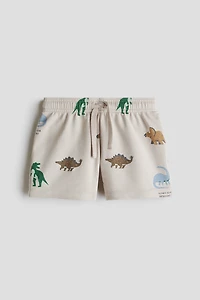 Short en molleton de coton