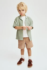 Lot de 2 shorts en toile