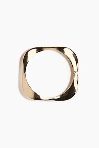 Hinged Metal Bangle Bracelet