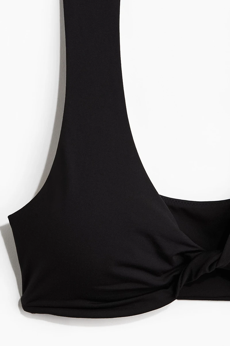 Reversible Soft-Cup Microfiber Bra