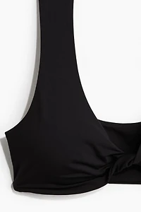 Reversible Soft-Cup Microfiber Bra