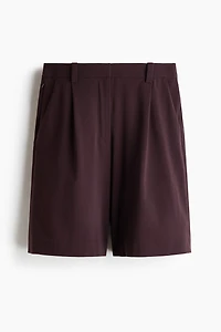 Wrinkle-Resistant Relaxed-Fit Bermuda Shorts