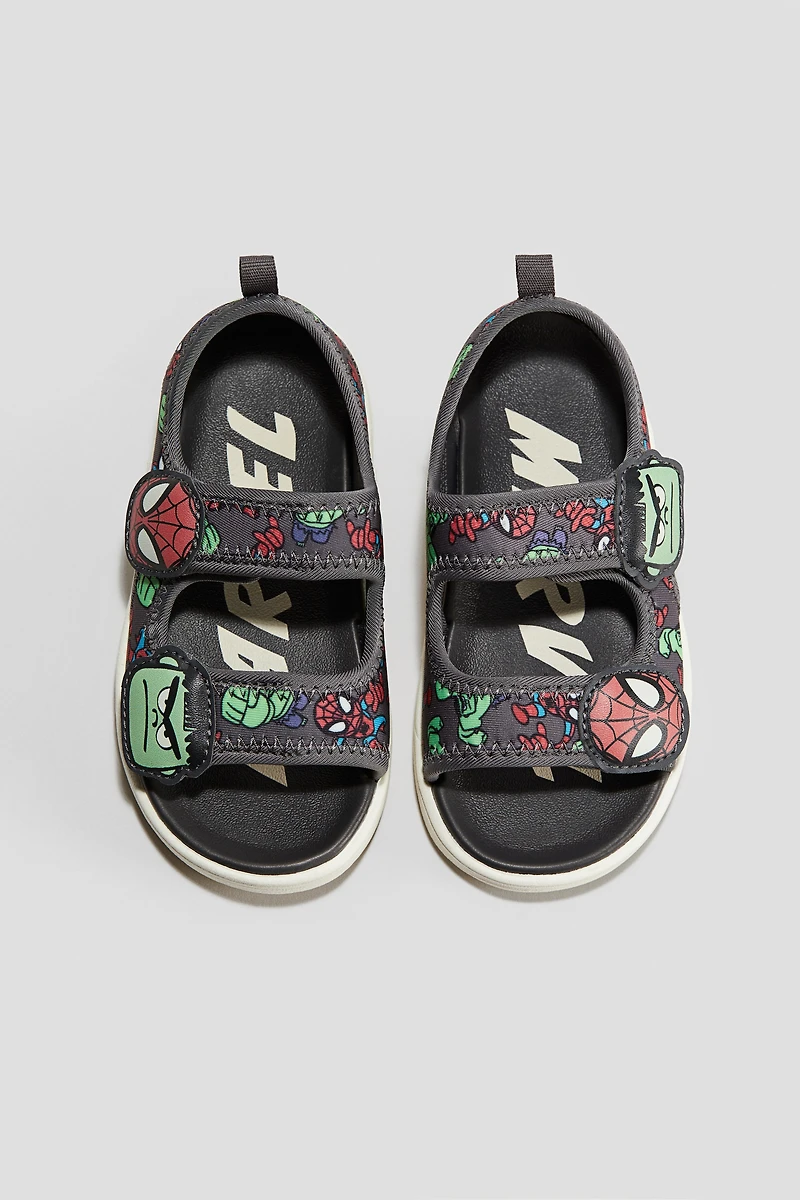 Motif-Detail Sandals