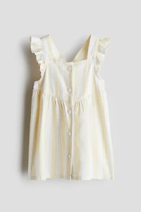 Robe à volant en coton