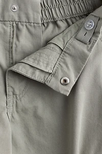 Wide-Leg Cargo Pants