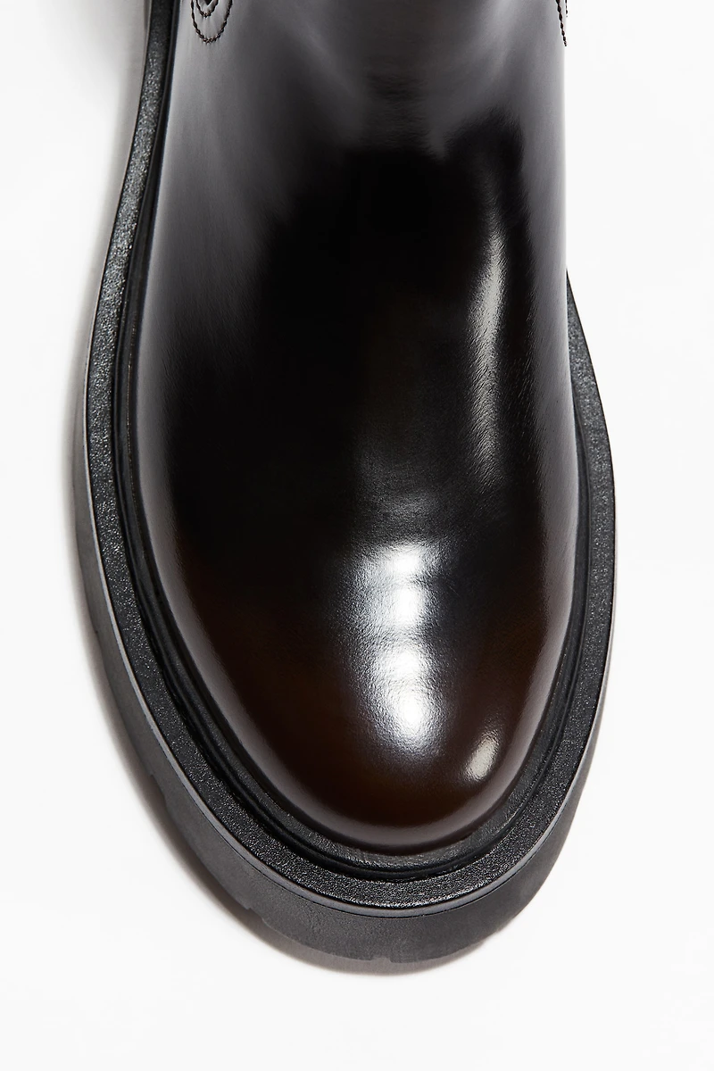 Bottines Chelsea à semelle épaisse