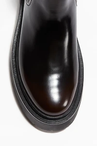 Bottines Chelsea à semelle épaisse