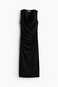 Cowl-neck Dress
