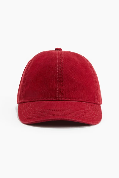 Washed-look Twill Cap