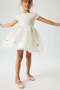 Dress with Flared Skirt