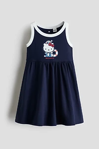 Robe imprimée en coton