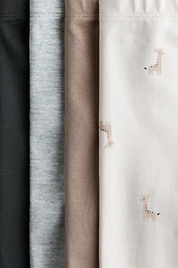 4-pack Cotton Jersey Leggings