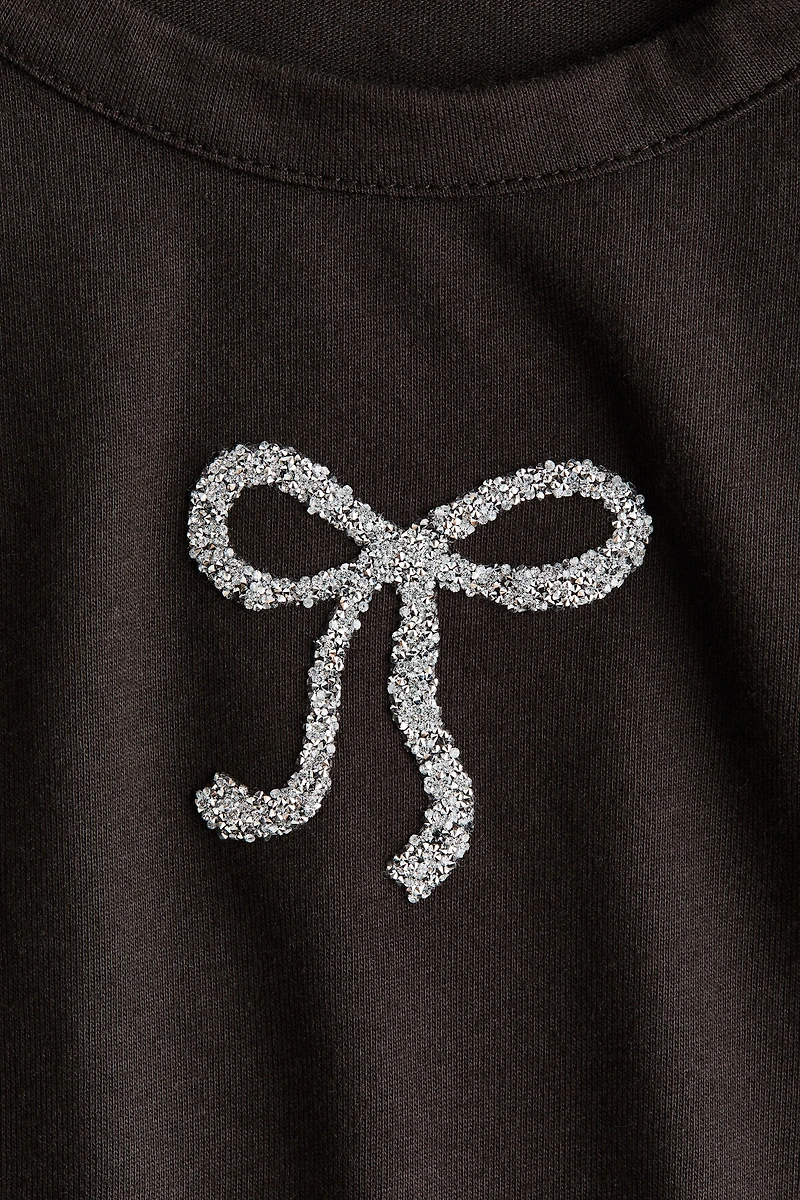 Cotton Top with Motif