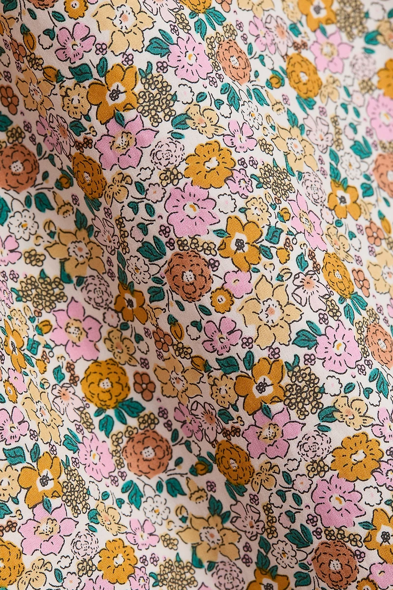Printed Cotton Dress