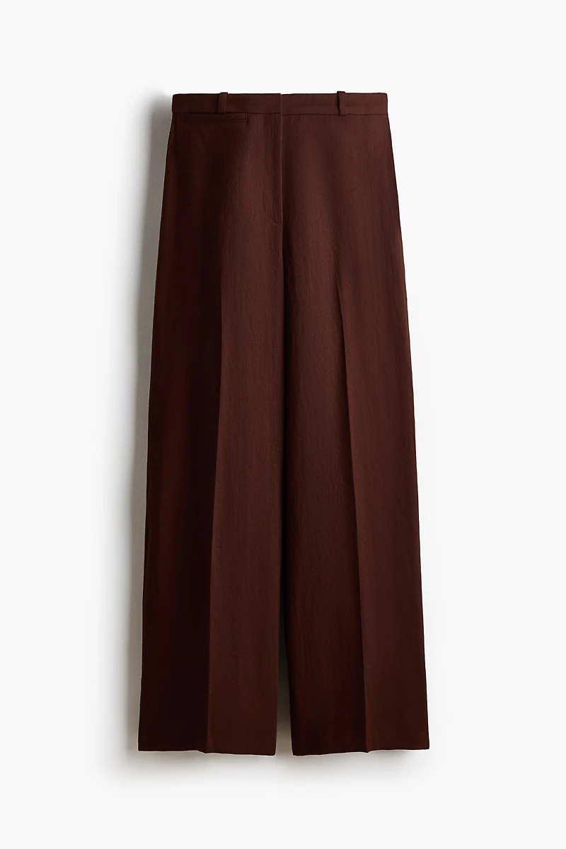 Wide-Leg Dress Pants