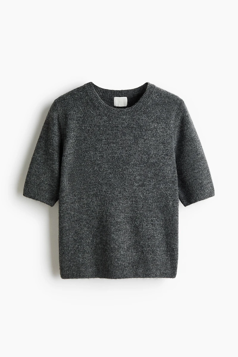 Fine-Knit T-Shirt