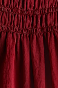 Smocked Bandeau Dress