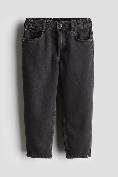 Tapered Cotton-blend Jeans