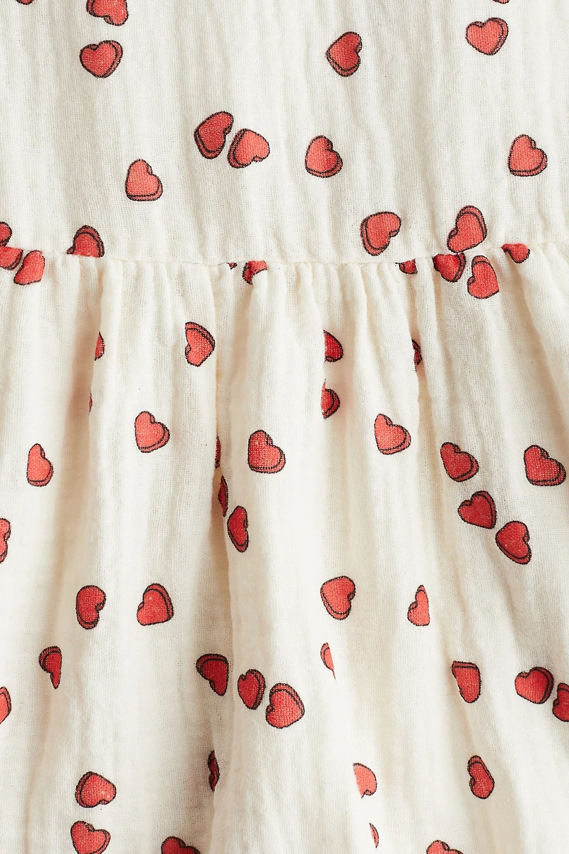 Robe en mousseline de coton