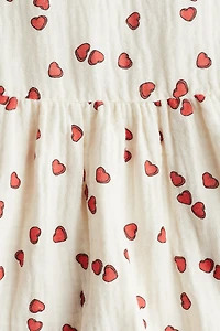Robe en mousseline de coton