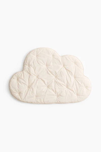 Tapis premier âge en coton en forme de nuage