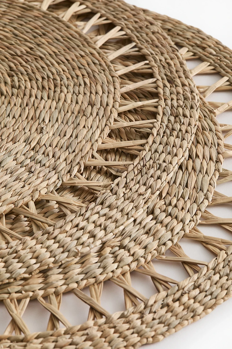 4-Pack Straw Placemats