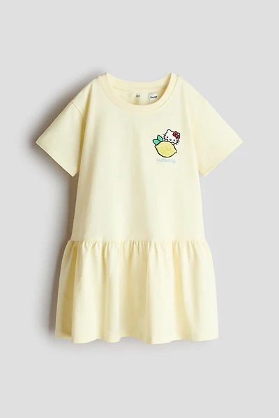 Robe T-shirt avec motif