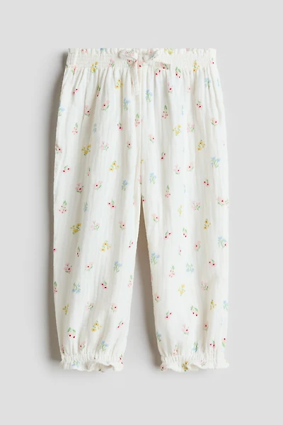 Cotton Muslin Pants