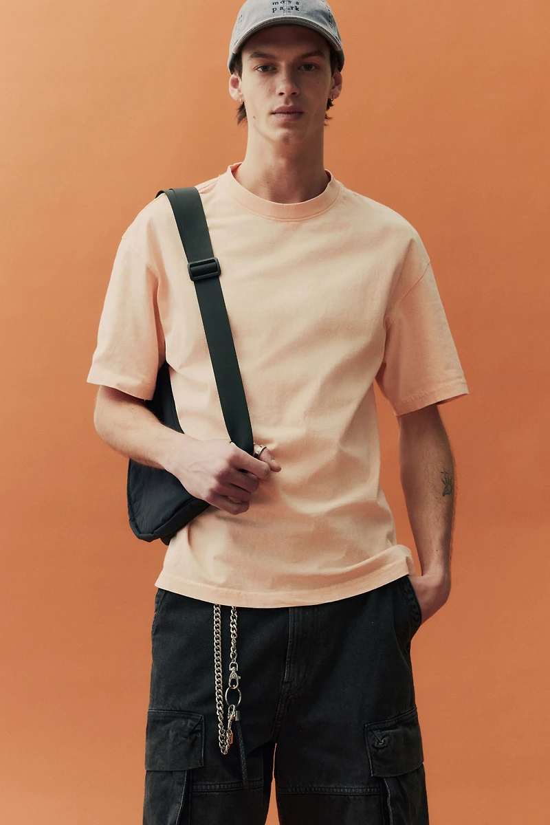 Loose-Fit Washed T-Shirt