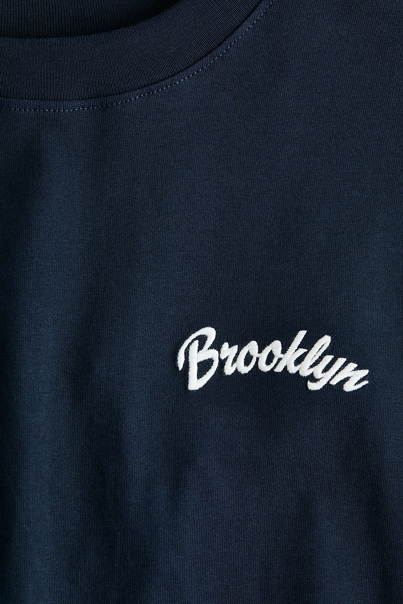 T-shirt ample imprimé