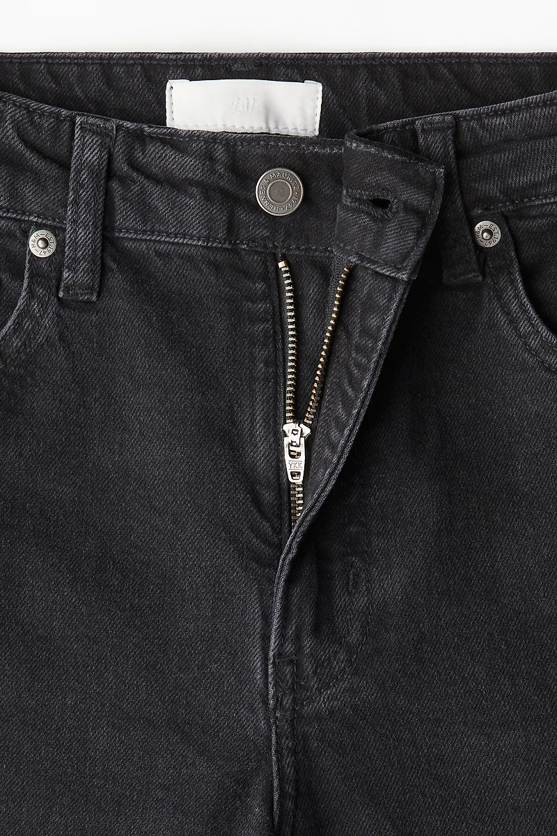 High Rise Wide-cut Jeans