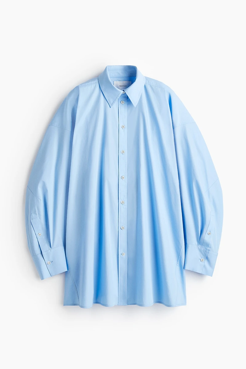 Oversized Poplin Shirt