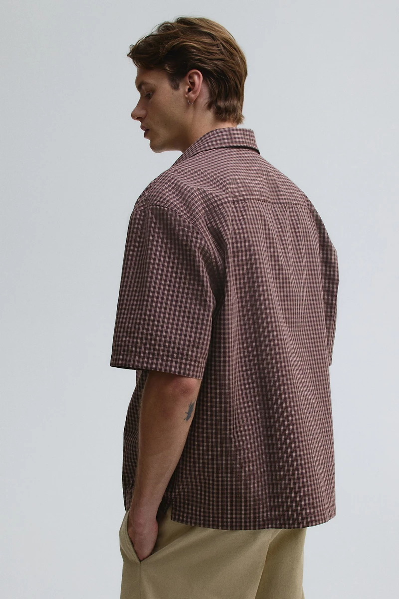 Relaxed-Fit Short-Sleeved Shirt