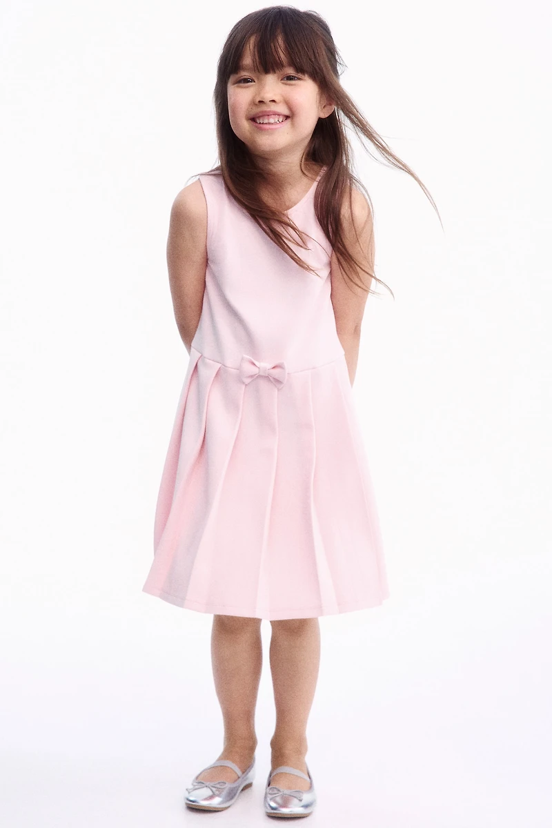 Bow-Detail Jersey Dress