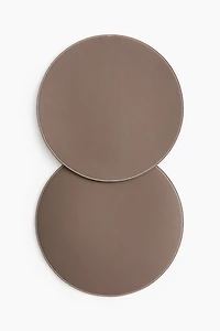 2-pack Round Placemats