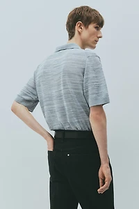 Polo classique en tricot fin